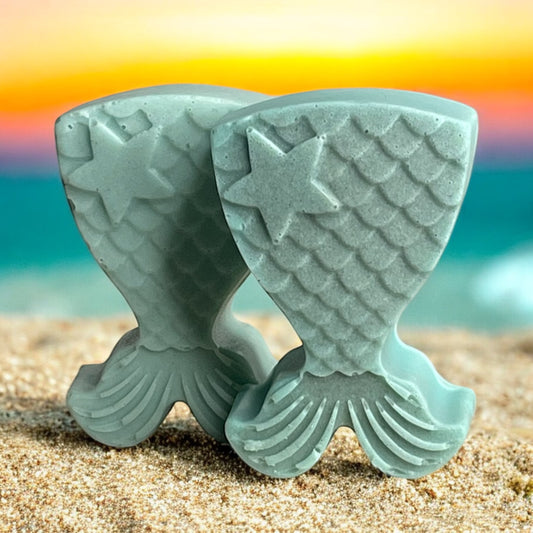 Mermaid Tail Pumice Stone Soap