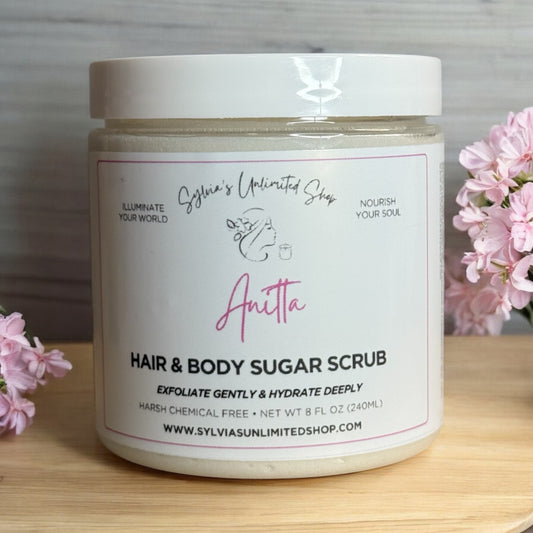 Anitta Hair & Body Sugar Scrub
