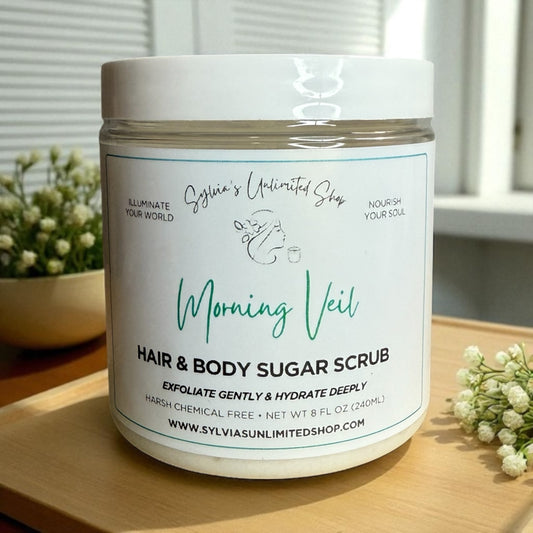 Morning Veil Hair & Body Sugar Scrub