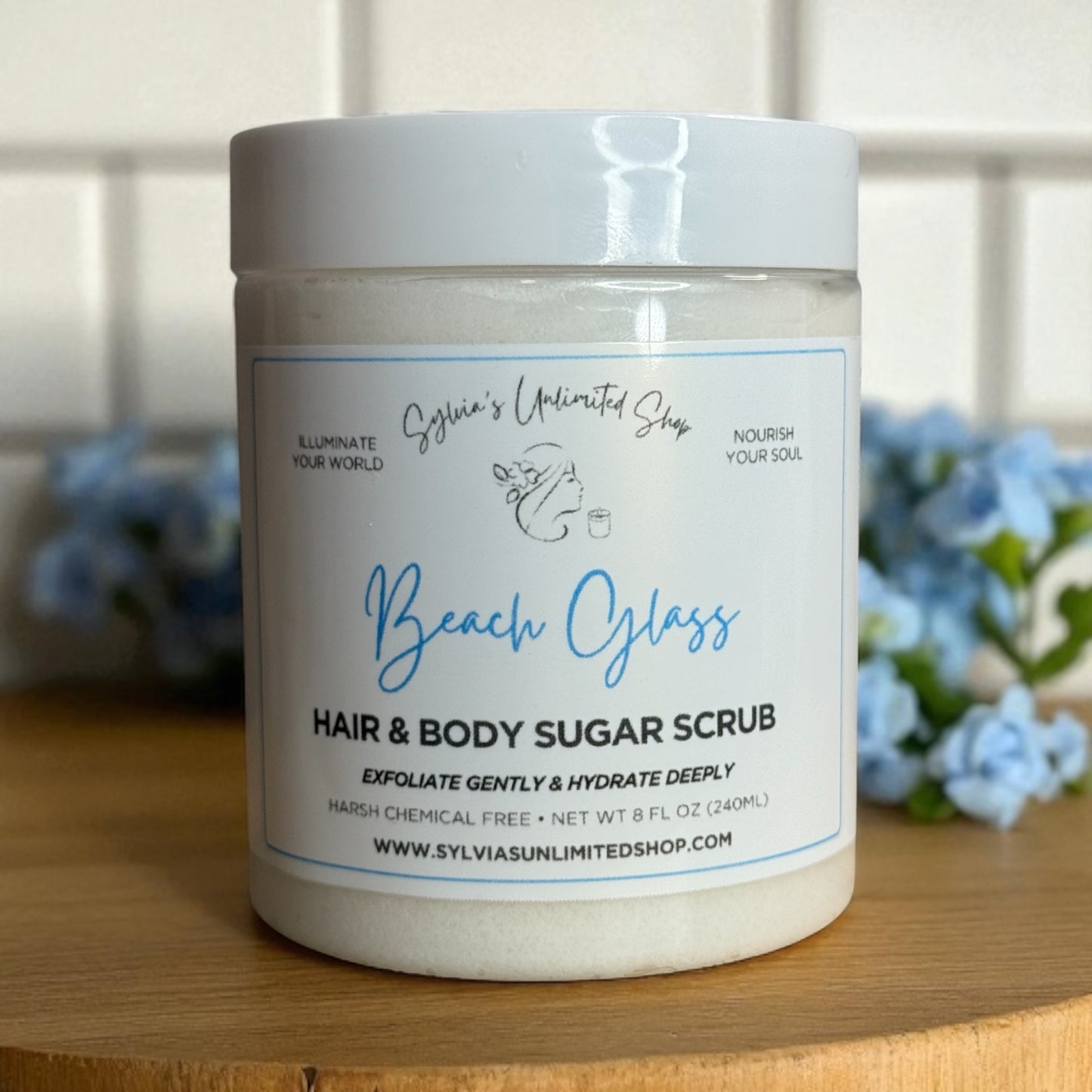 Beach Glass Hair & Body Sugar Scrub