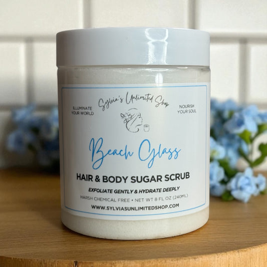 Beach Glass Hair & Body Sugar Scrub