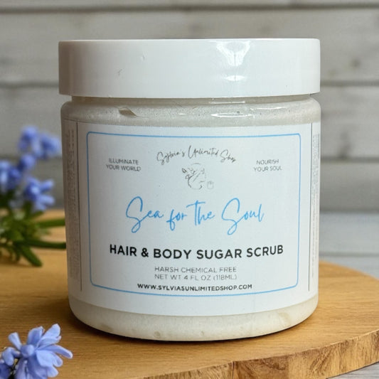 Sea for the Soul Hair & Body Sugar Scrub