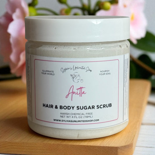 Anitta Hair & Body Sugar Scrub