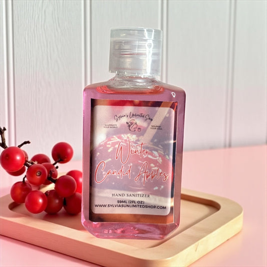 Winter Candid Apples Hand Sanitizer