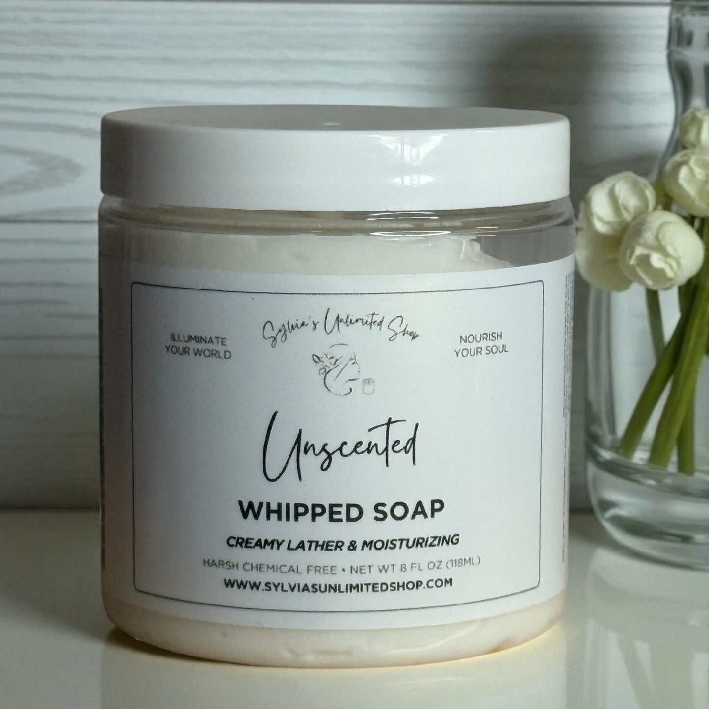 Unscented Whipped Soap