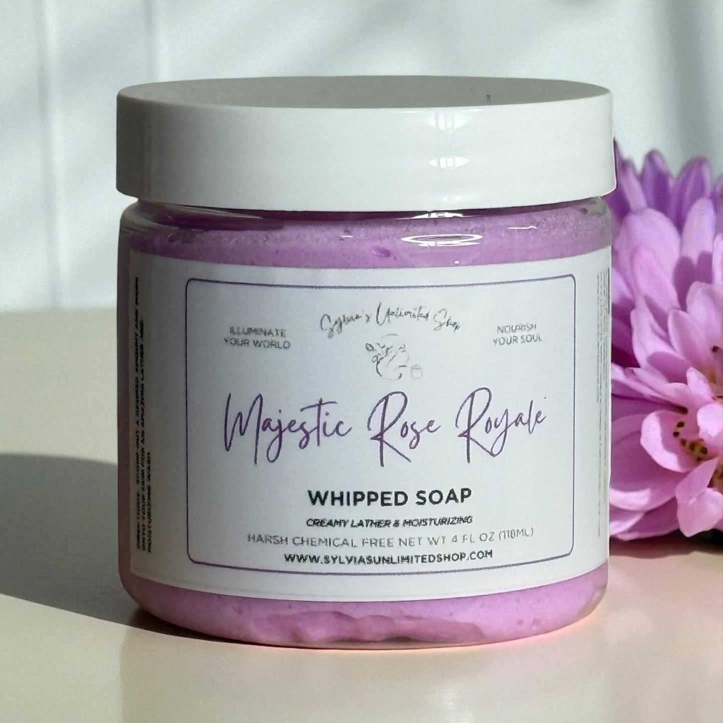 Majestic Rose Royale Whipped Soap