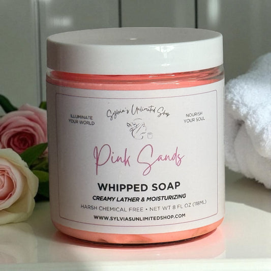 Pink Sand Whipped Soap