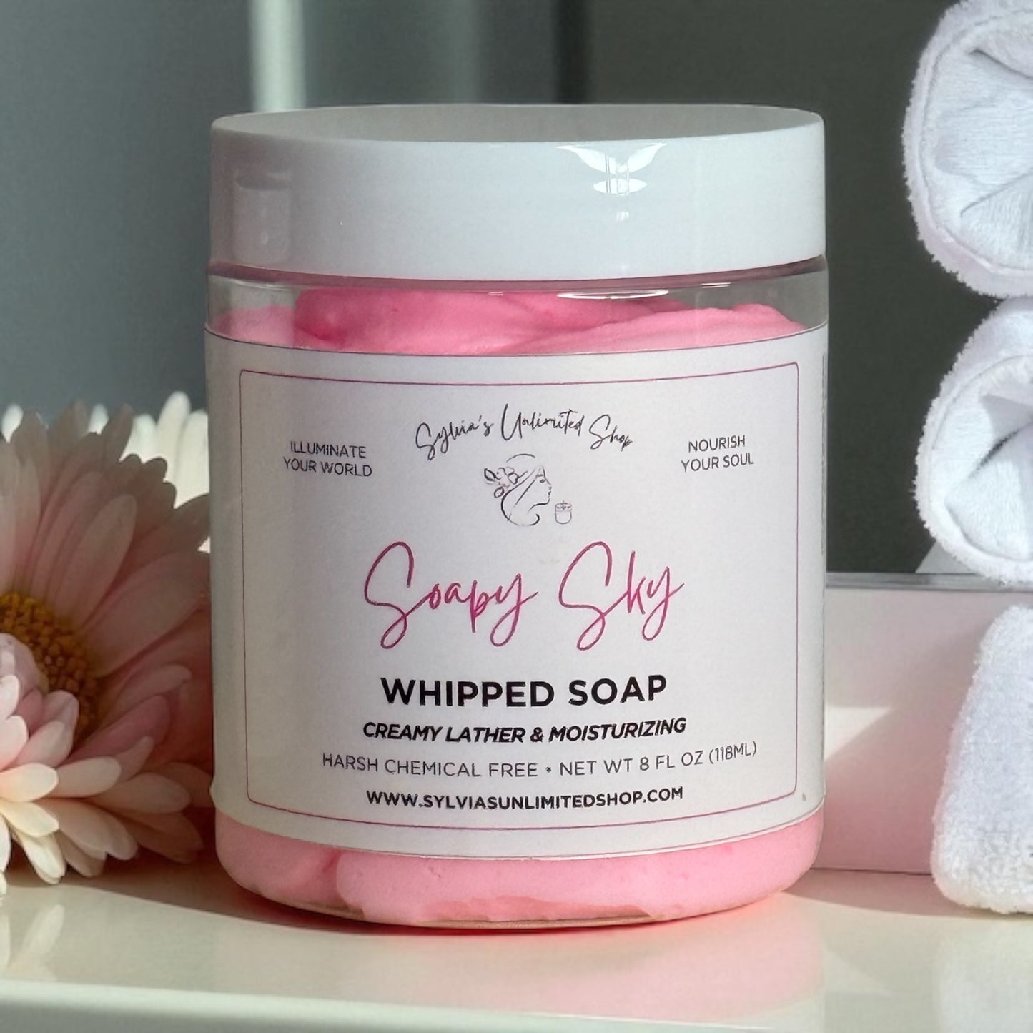 Soapy Sky Whipped Soap