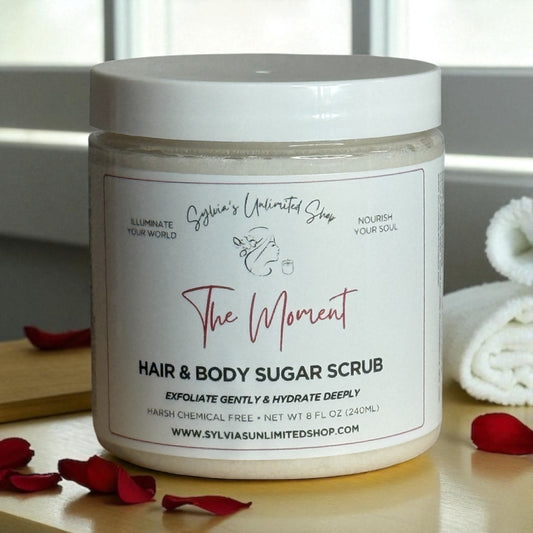 The Moment Hair & Body Sugar Scrub