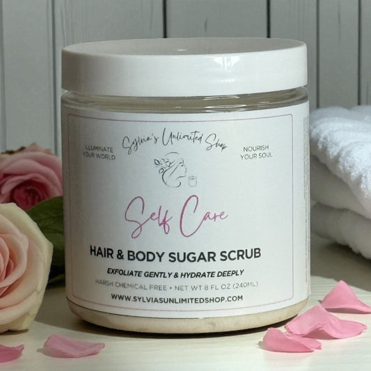 Self Care Hair & Body Sugar Scrub