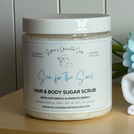 Sea for the Soul Hair & Body Sugar Scrub