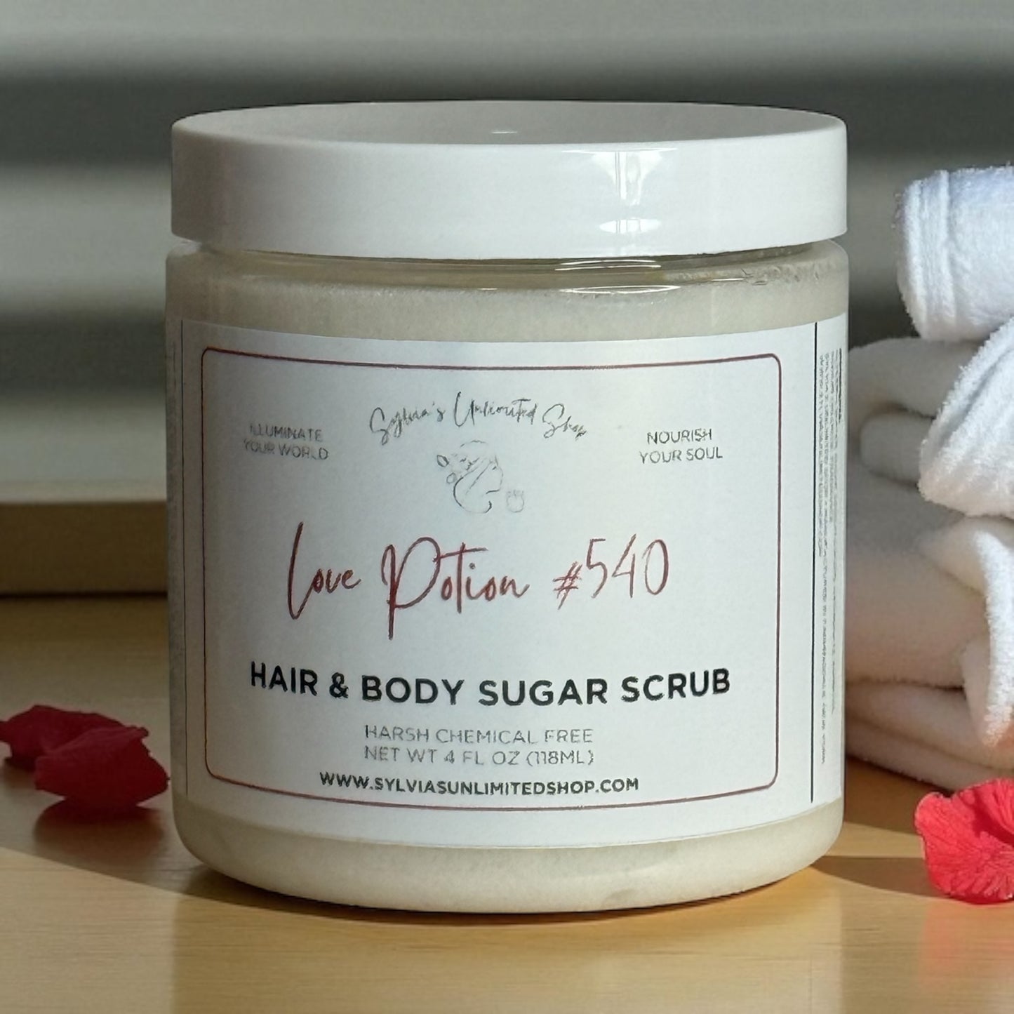 Love Potion #540 Hair & Body Sugar Scrub