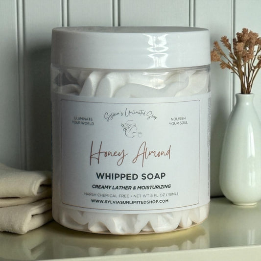 Honey Almond Whipped Soap