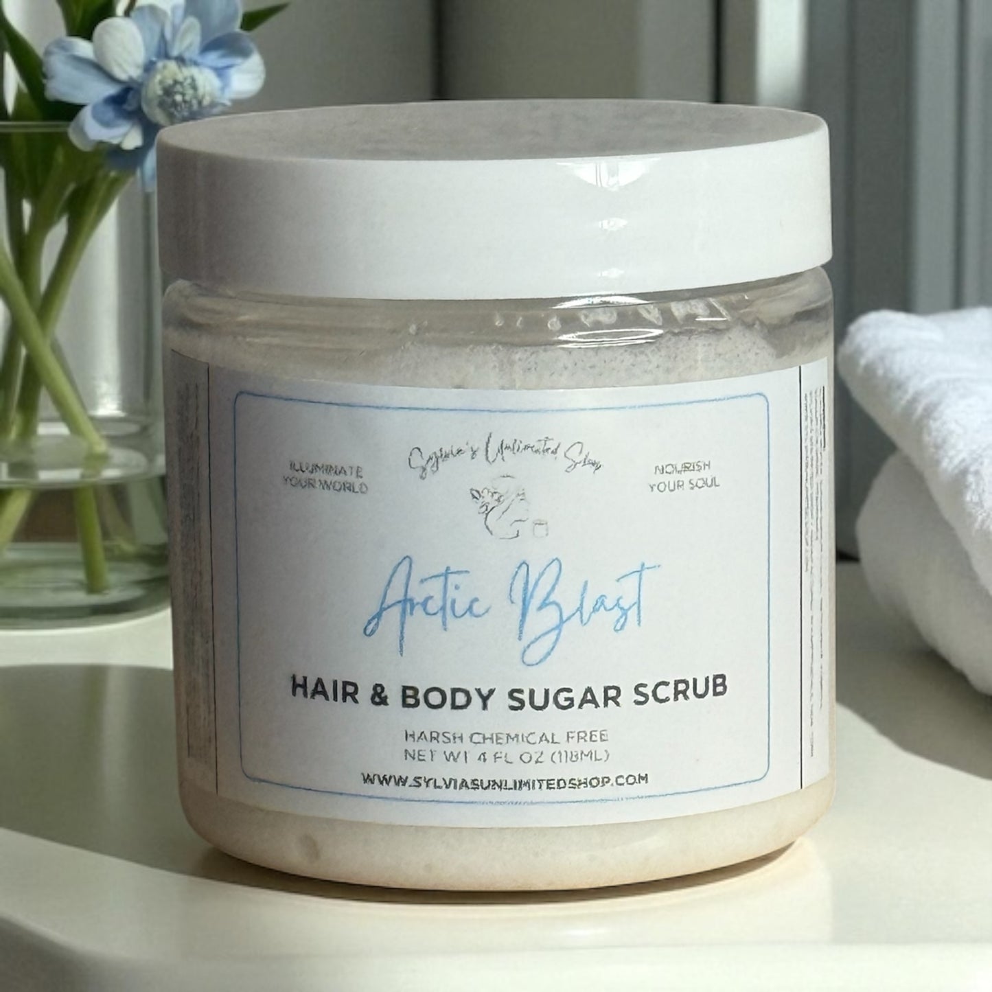 Arctic Blast Hair & Body Sugar Scrub