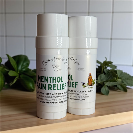 Menthol Pain Relief Body Glaze Lotion Stick