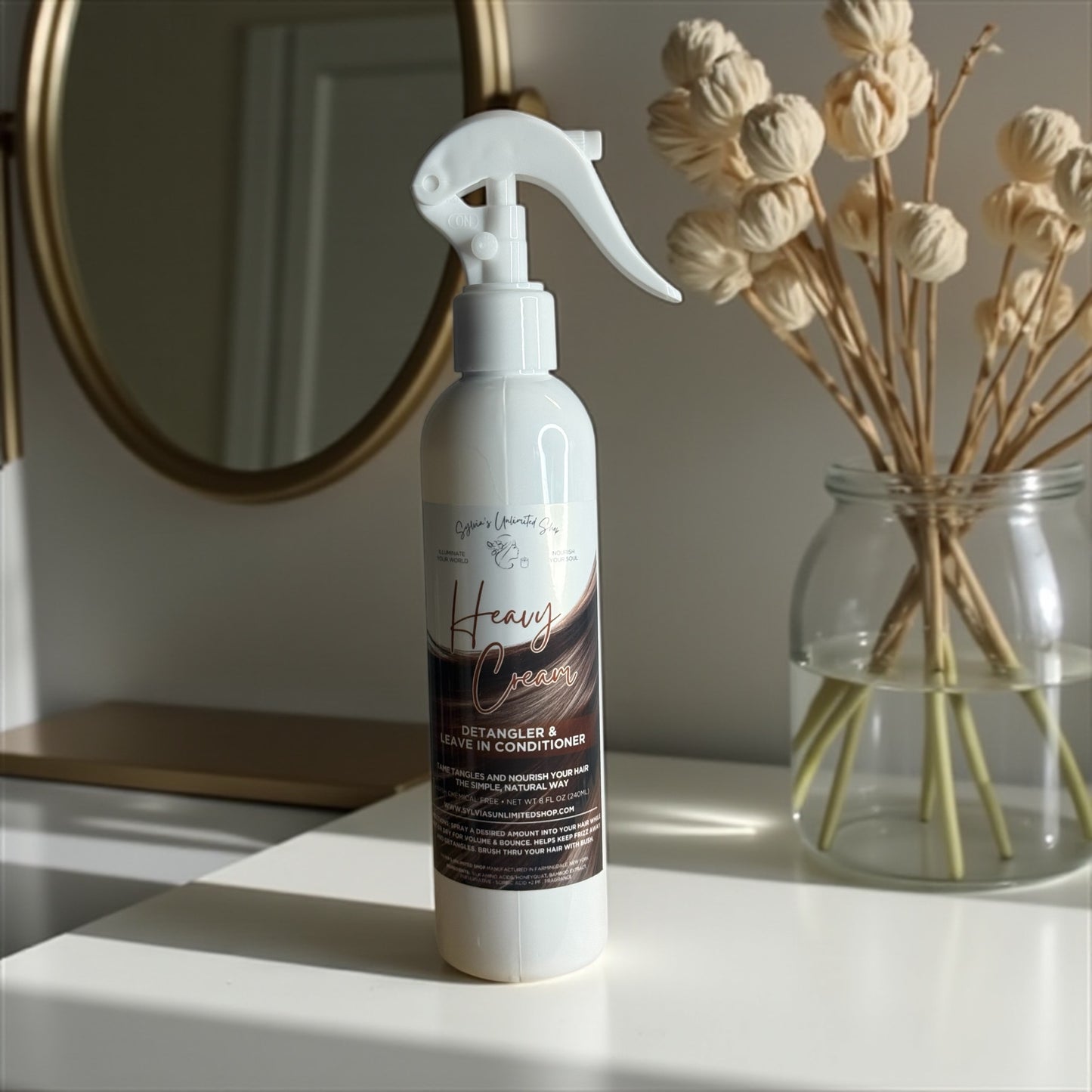 Heavy Cream Type Leave-in Conditioner & Detangler