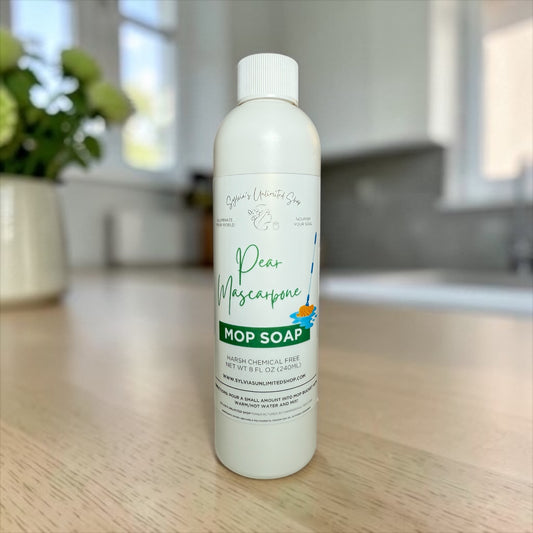 Pear Mascarpone All Natural Mop Soap