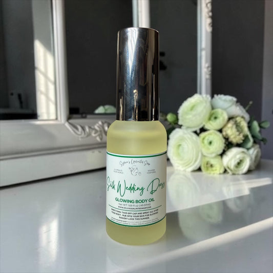 1.69oz. Silk Wedding Dress Body Oil