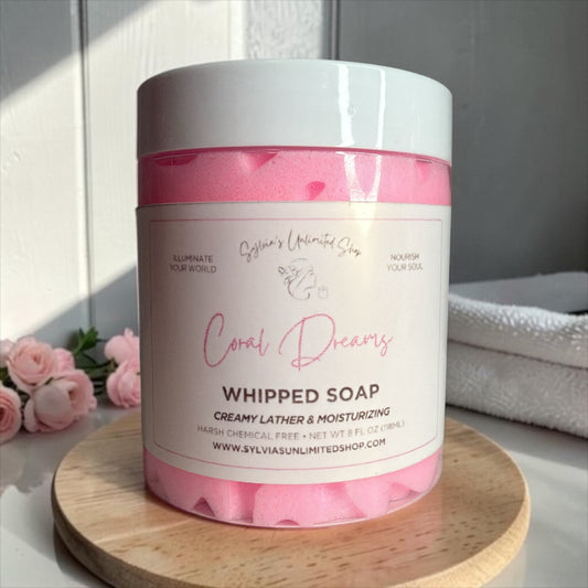 8oz. Coral Dreams Whipped Soap