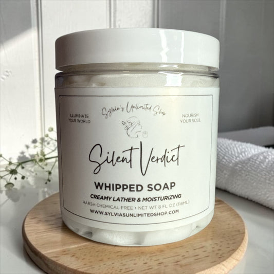 8oz. Silent Verdict Men's Whipped Soap
