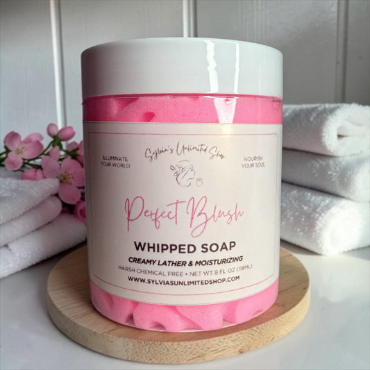 8oz. Perfect Blush Whipped Soap