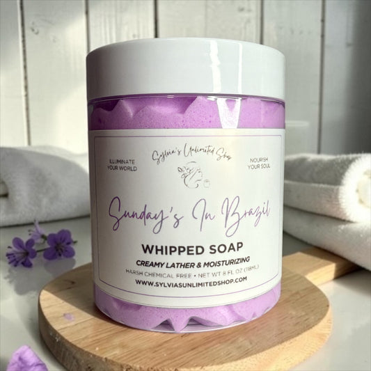 8oz. Sunday's In Brazil Whipped Soap