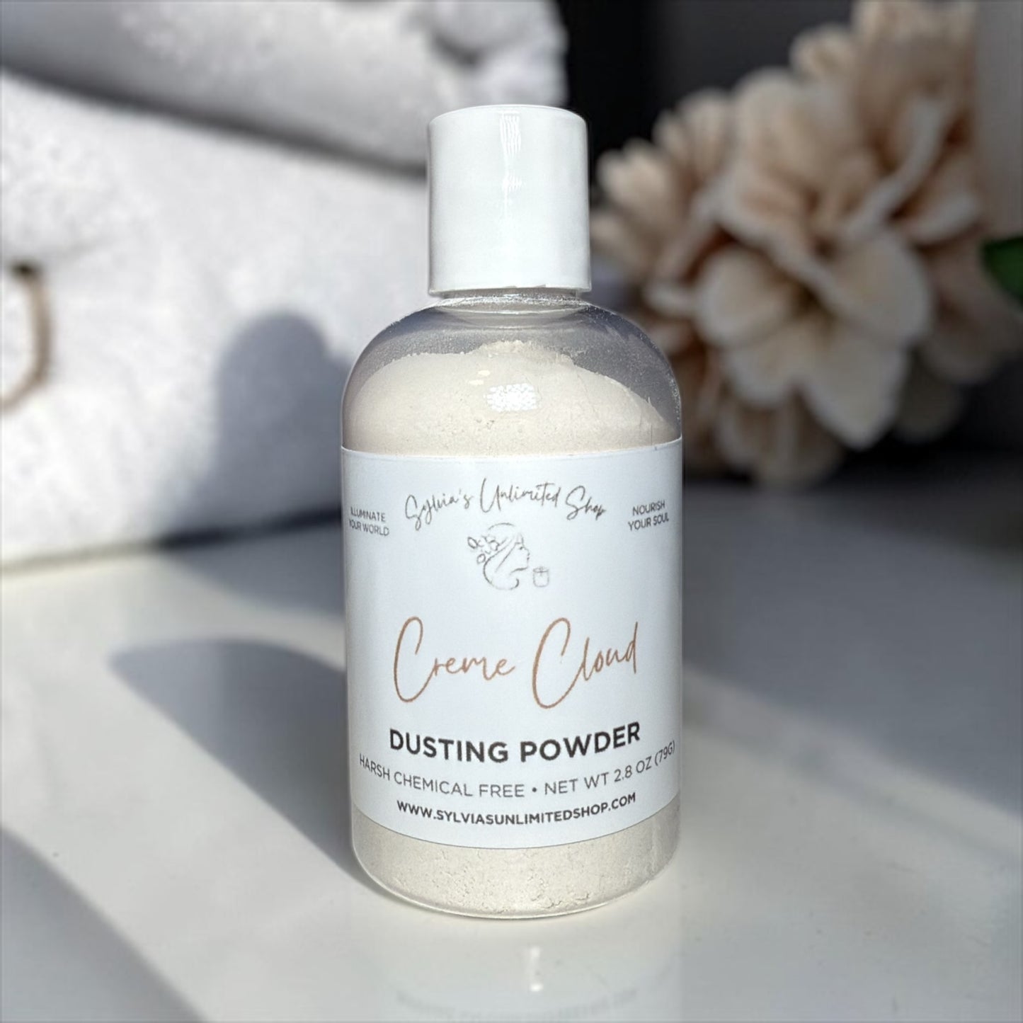 2.8oz. Creme Cloud Dusting Powder