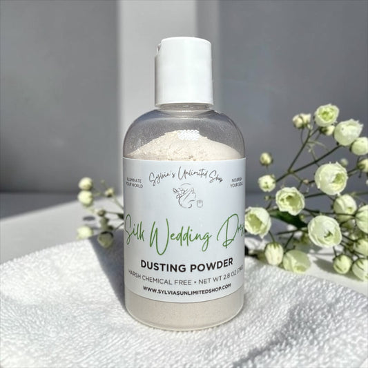 2.8oz. Silk Wedding Dress Dusting Powder