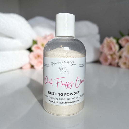 2.8oz. Pink Fluffy Cloud Dusting Powder