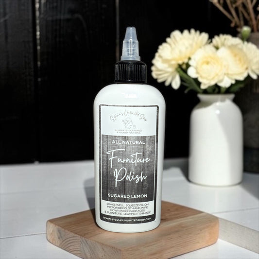 4oz.  Sugared Lemon Furniture Polish