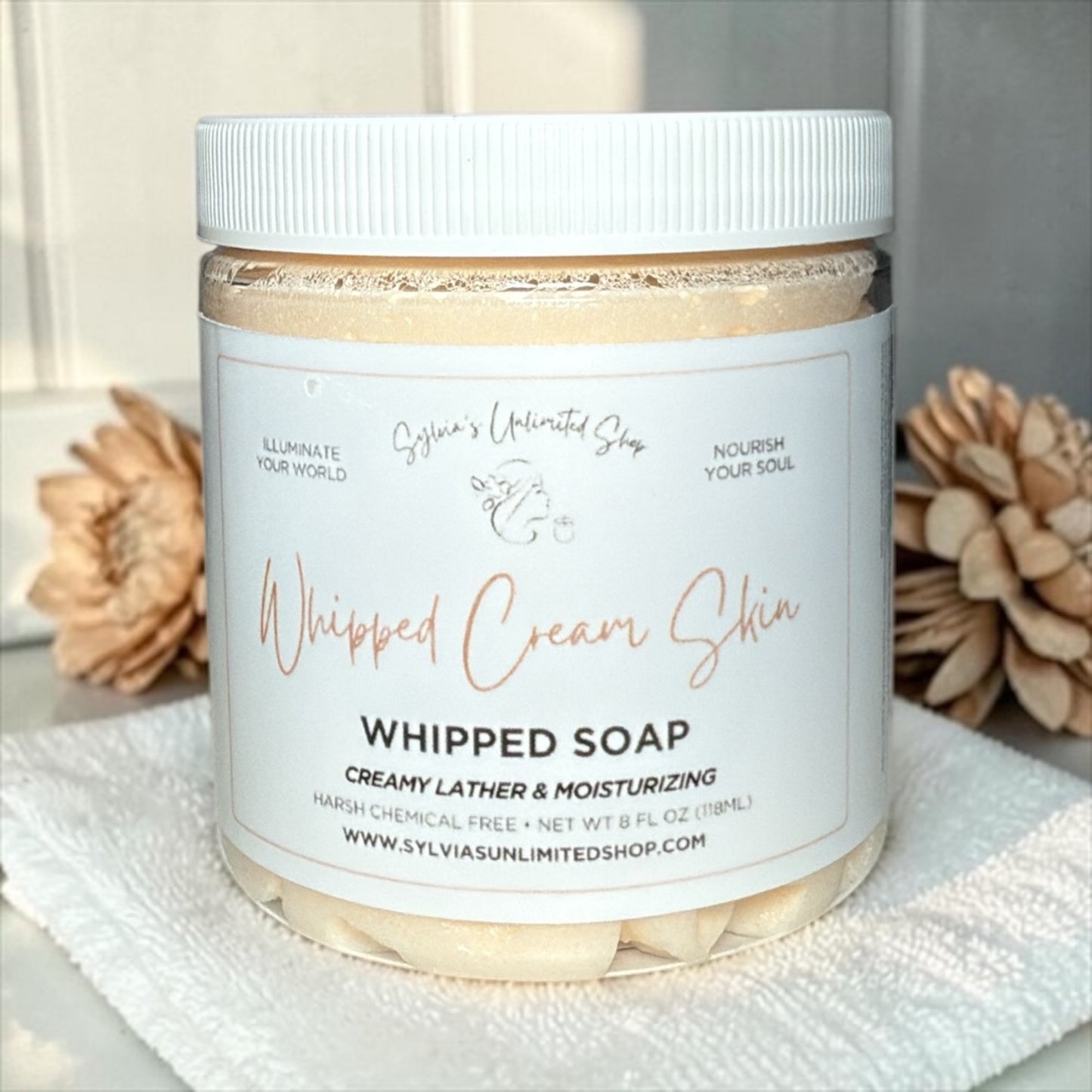 8oz. Whipped Cream Skin Whipped Soap