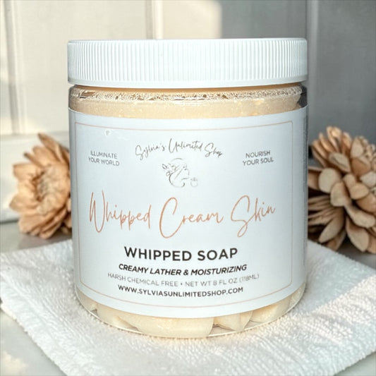 8oz. Whipped Cream Skin Whipped Soap
