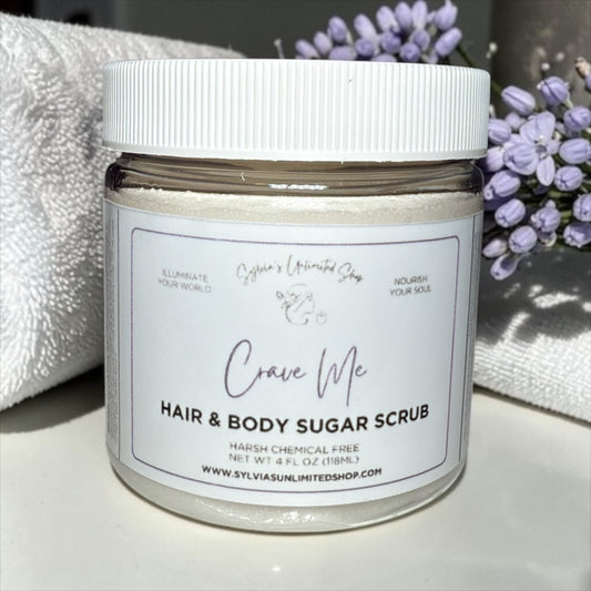 4oz. Crave Me Hair & Body Sugar Scrub