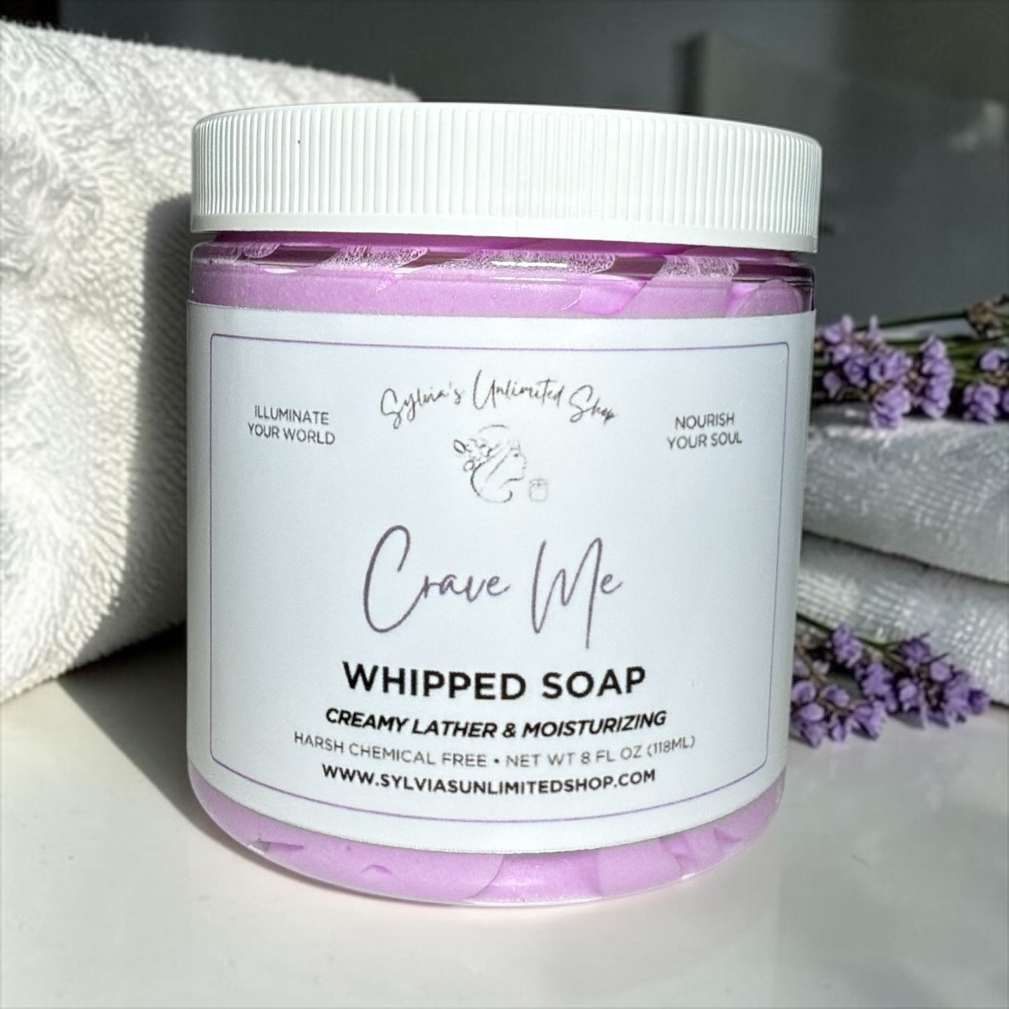 8oz. Crave Me Whipped Soap