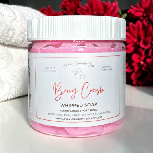 4oz. Berry Crush Whipped Soap