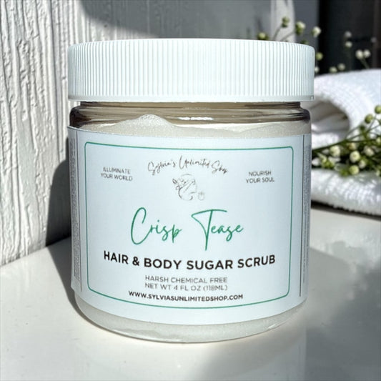 4oz. Crisp Tease Hair & Body Sugar Scrub