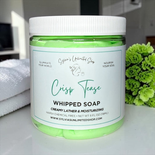 8oz. Crisp Tease Whipped Soap