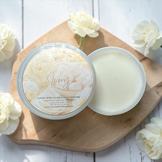 3oz. Ivory Body Glaze Tub
