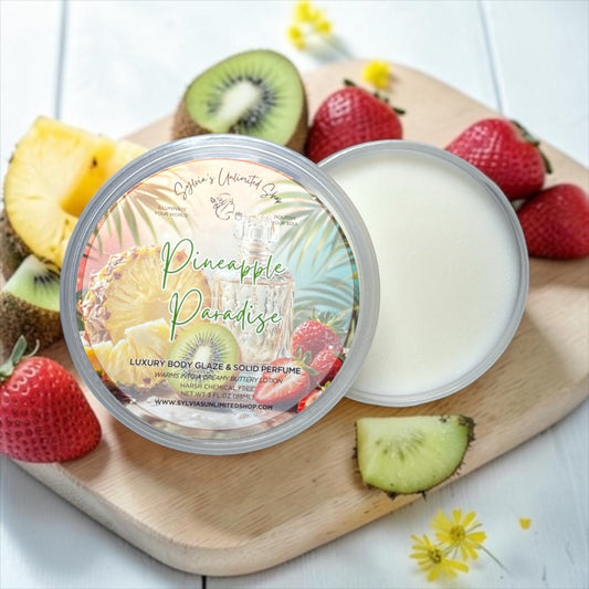 3oz. Pineapple Paradise Body Glaze Tub
