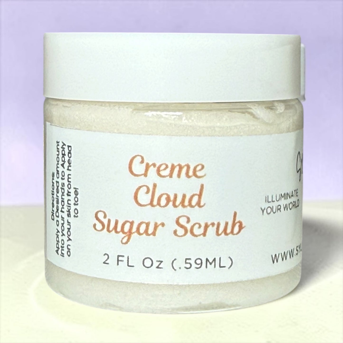2oz. Creme Cloud Sugar Scrub