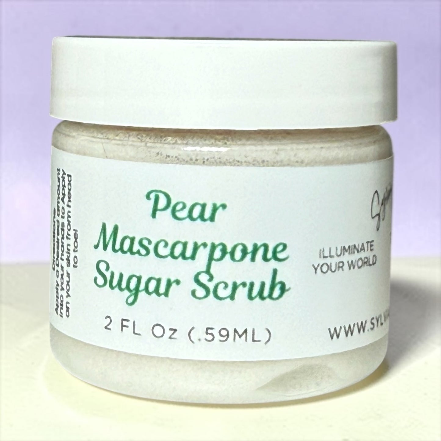 2oz. Pear Mascarpone Sugar Scrub