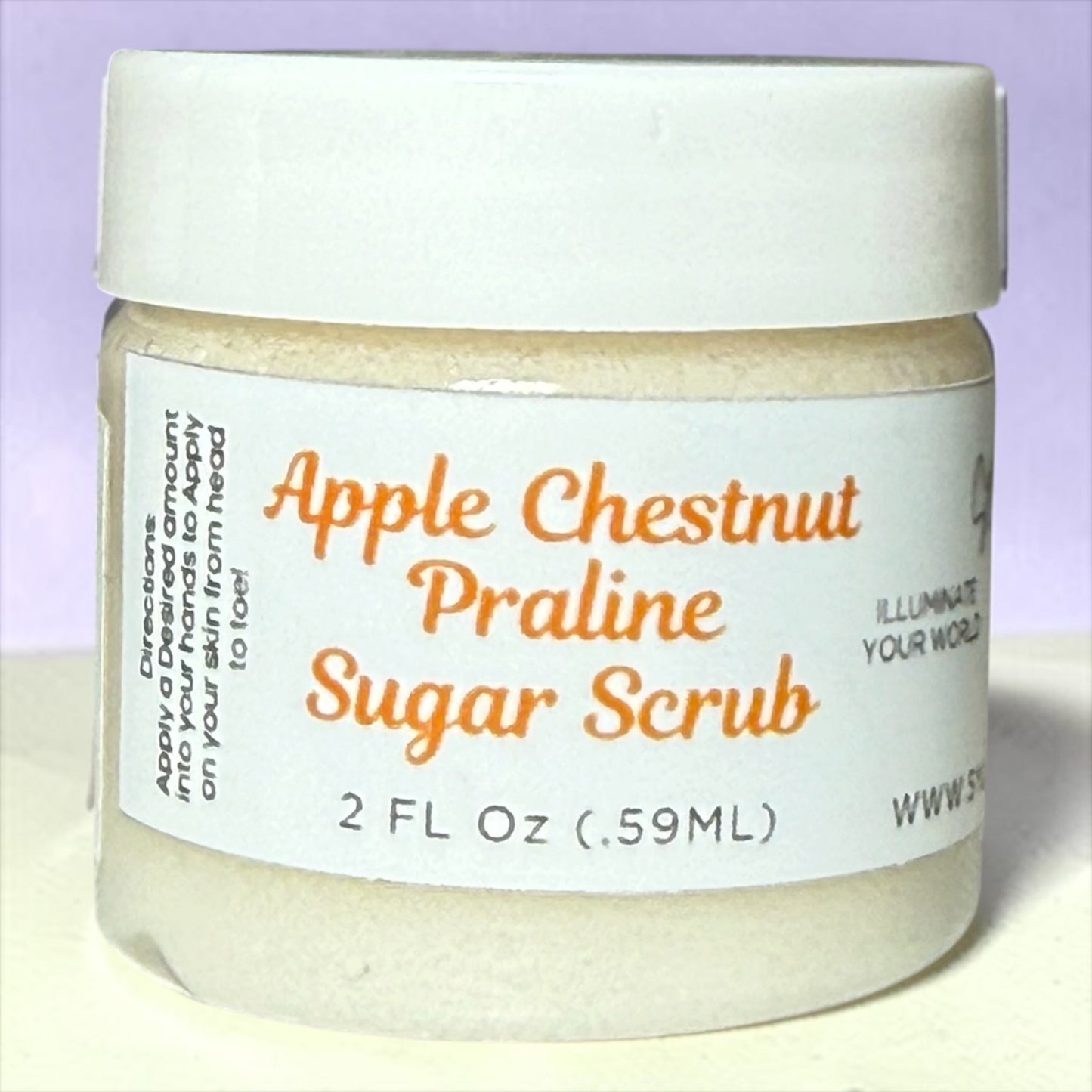 2oz. Apple Chestnut Praline Sugar Scrub