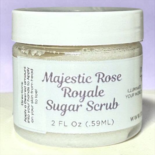 2oz. Majestic Rose Royale Sugar Scrub
