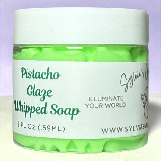 2oz. Pistacho Glaze Whipped Soap