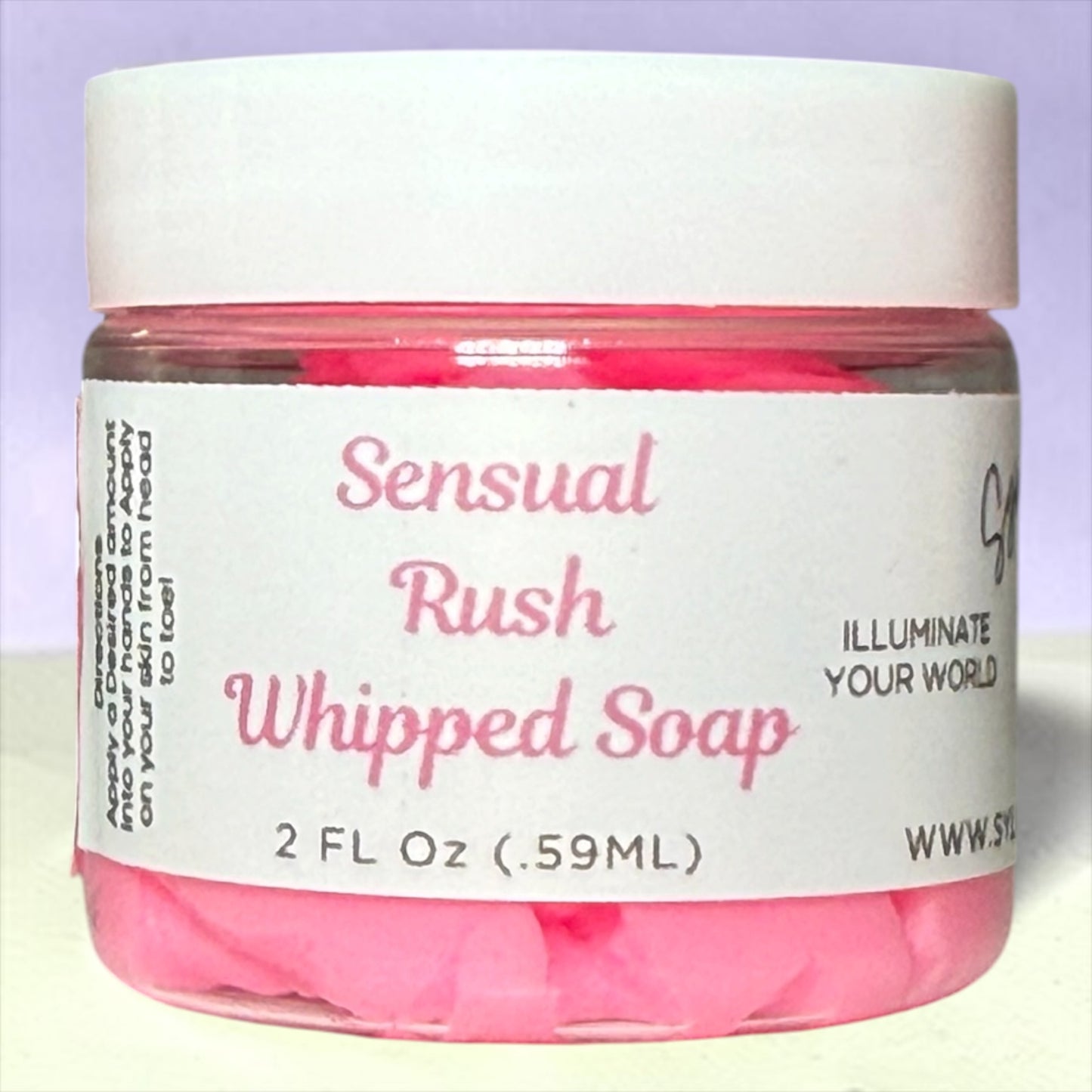 2oz. Sensual Rush Whipped Soap