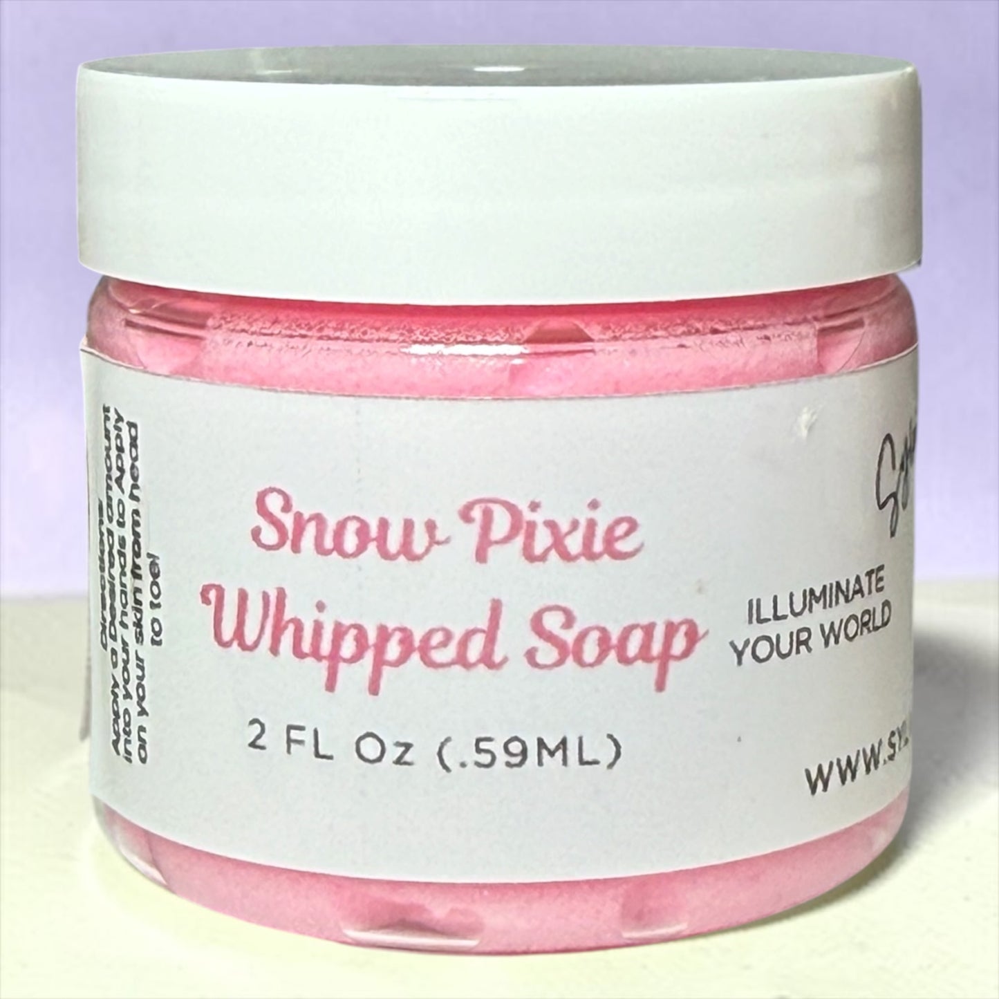 2oz. Snow PixieWhipped Soap