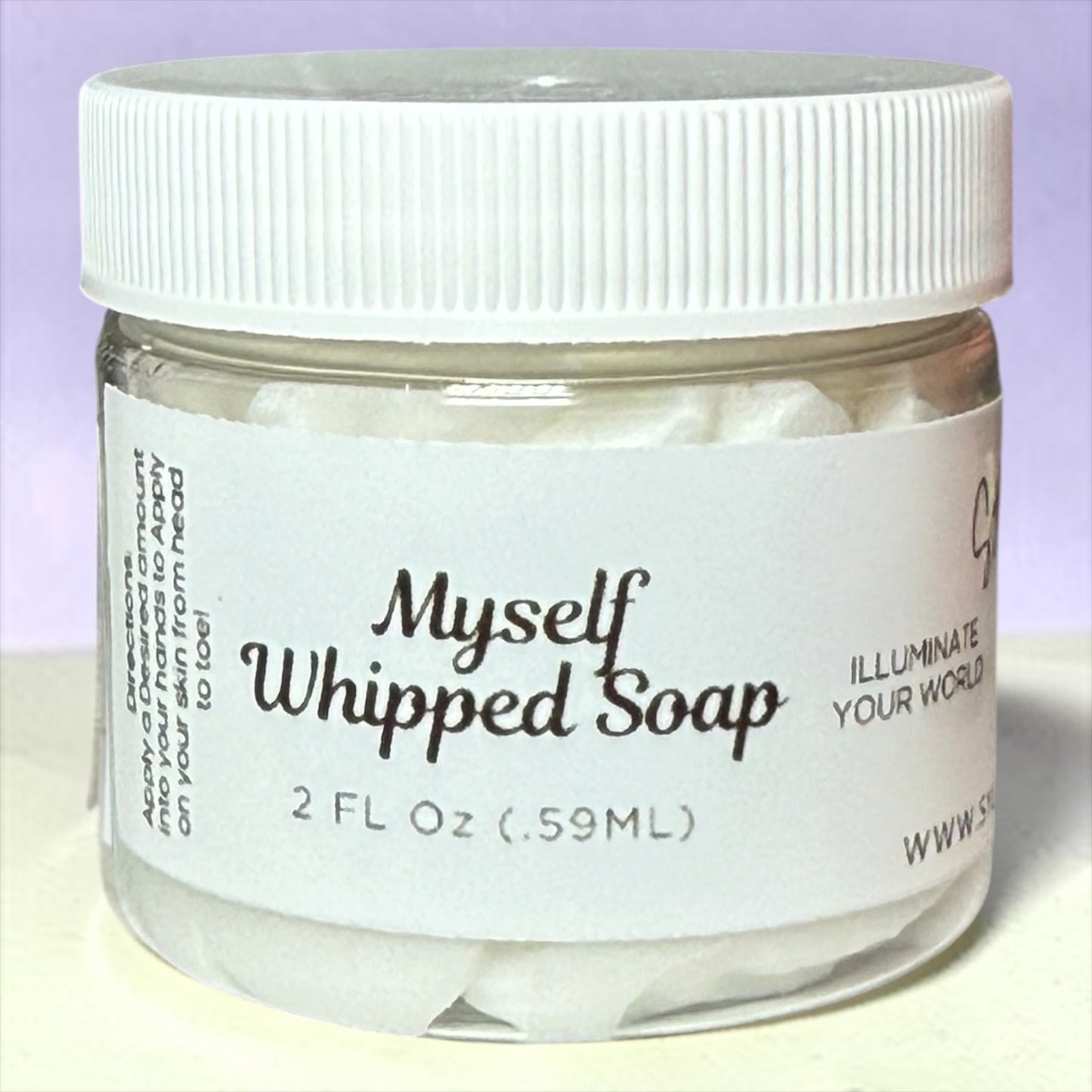 2oz. Myself Whipped Soap