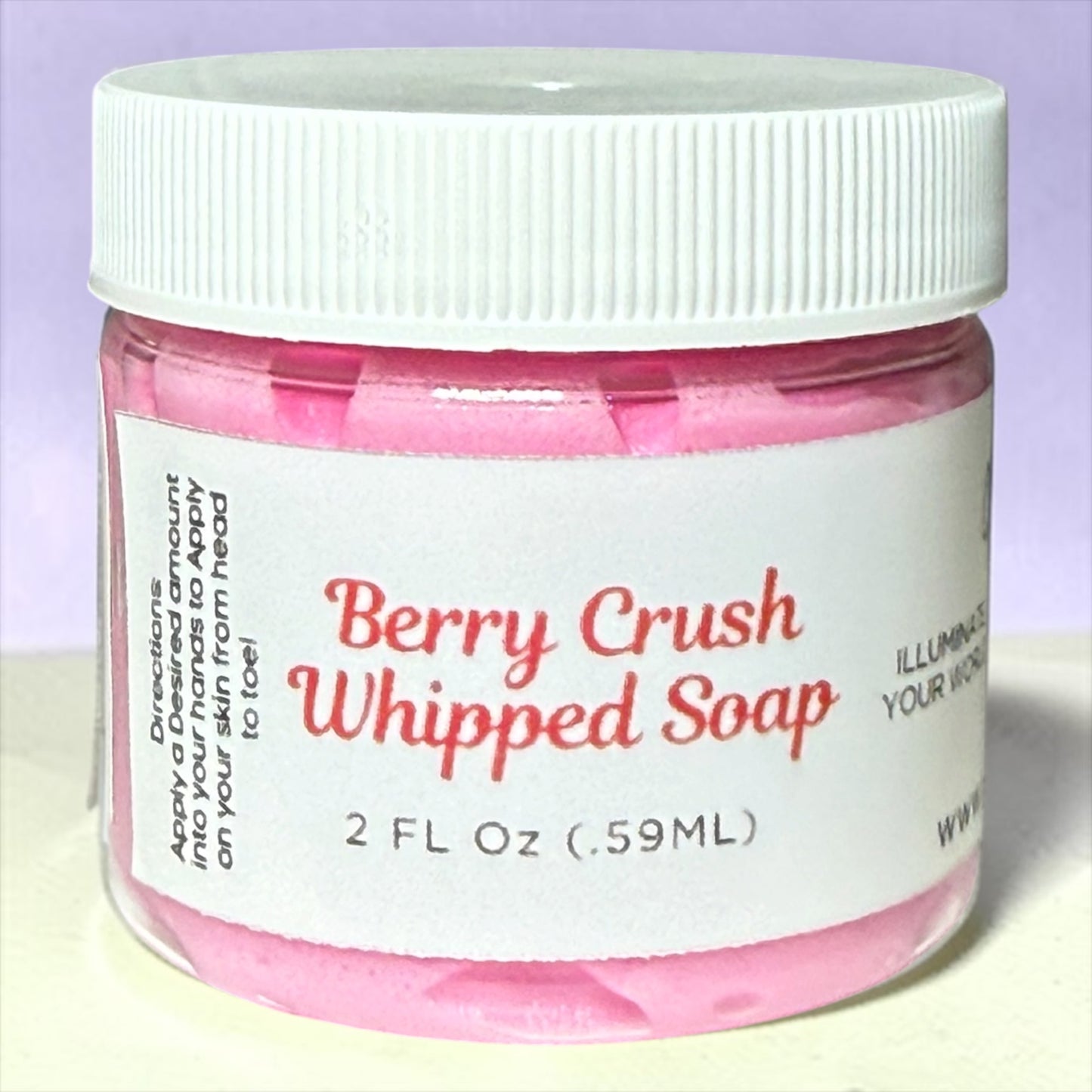 2oz. Berry Crush Whipped Soap