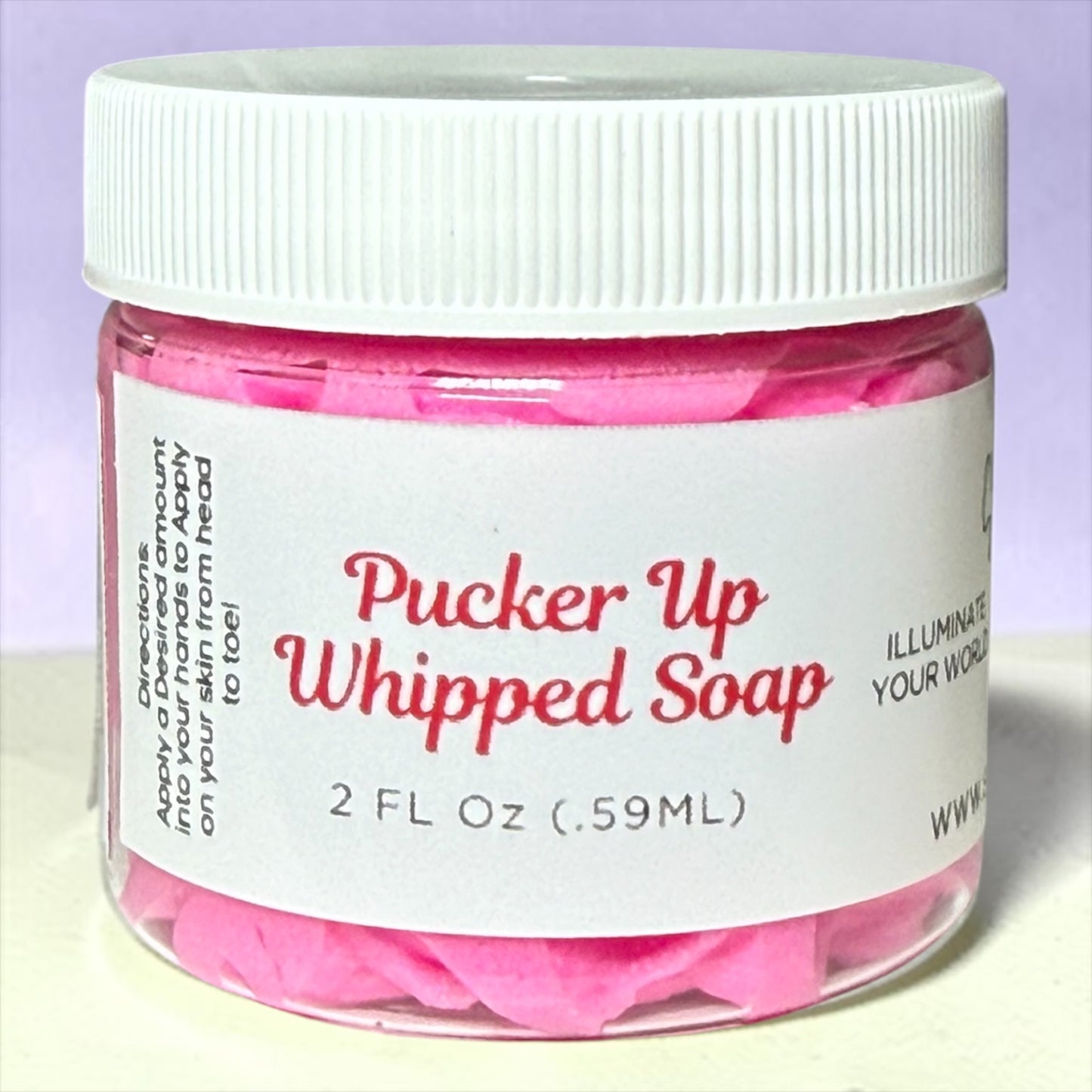 2oz. Pucker Up Whipped Soap