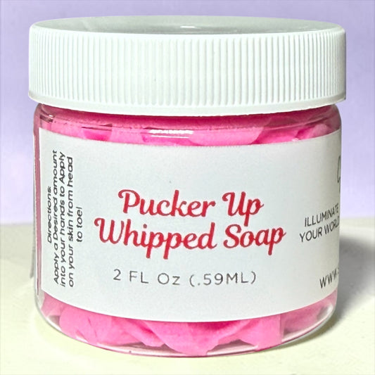 2oz. Pucker Up Whipped Soap